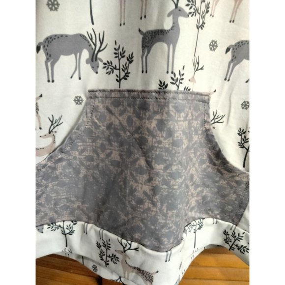 Two Can‎ Deer Hooded Long Sleeve With Pockets Girls Size 14/16 - Picture 2 of 7